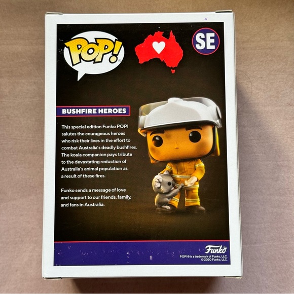 Funko Pop! BUSHFIRE HEROES with Koala Bear Australia Popcultcha Exclusiv… - Picture 3 of 6